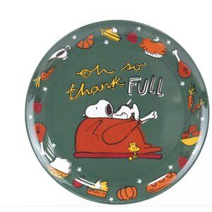 Peanuts Celebrate Together™ Fall Snoopy Thanksgiving Salad Plate